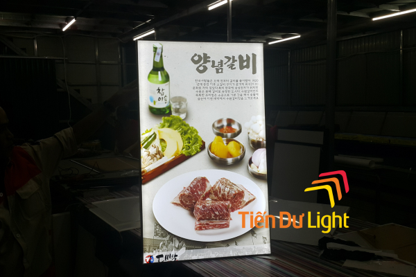 Tư vấn chọn hộp đèn quảng cáo phù hợp, đánh giá mẫu thực tế
