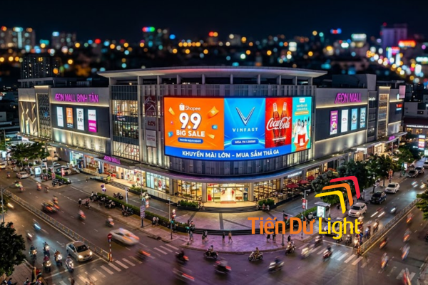 Màn hình quảng cáo LED chất lượng cao, tối ưu hiệu quả quảng bá