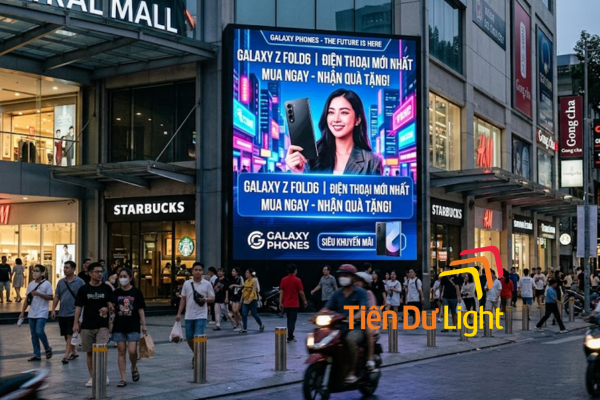 Màn hình quảng cáo LED ấn tượng, nổi bật