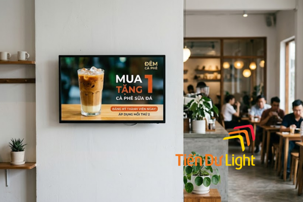 Có nên lắp đặt màn hình quảng cáo treo tường giá rẻ?