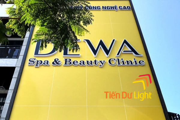 Mặt dựng spa đẹp, sang trọng, nâng tầm đẳng cấp thương hiệu