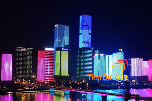 Dynamic facade lighting: Khi tòa nhà 