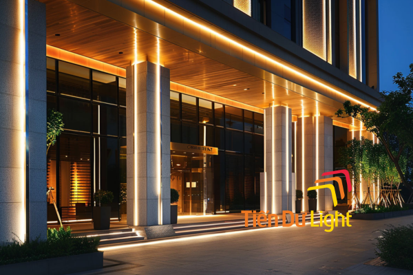 Facade Lighting resort nâng tầm đẳng cấp khu nghỉ dưỡng
