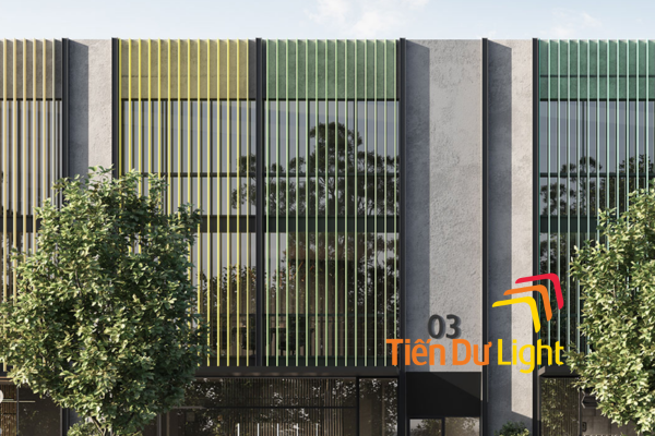 Lưu ý khi làm facade lighting showroom