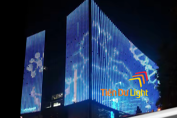 Facade lighting RGBW: Chiếu sáng mặt dựng 4 kênh màu chuyên nghiệp