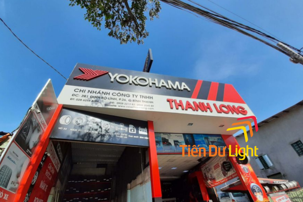 Bảng hiệu cửa hàng lốp xe: Nổi bật, bền bỉ & thu khách hiệu quả