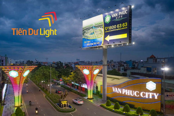 Bảng hiệu khu đô thị sang trọng, độc đáo, thu hút