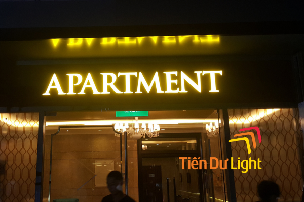 Bảng hiệu chữ nổi khu du lịch cao cấp