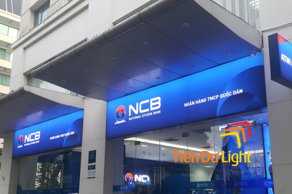 Biển 3M mặt tiền ngân hàng bền màu, sắc nét