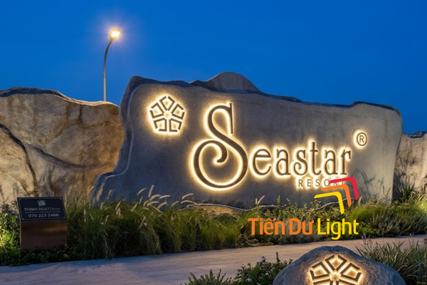 Bảng hiệu resort đẹp, sang trọng, nâng tầm đẳng cấp khu nghỉ dưỡng
