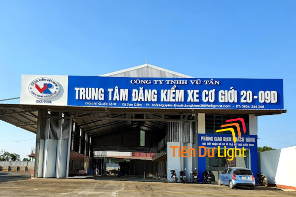 Bảng hiệu trung tâm đăng kiểm đẹp, bền bỉ, chuẩn nhận diện