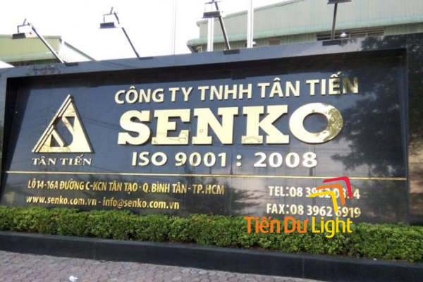 Tìm hiểu cách tối ưu chi phí làm biển cổng nhà máy