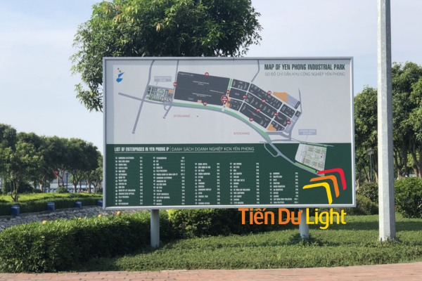 Biển chỉ dẫn nhà máy chuyên nghiệp