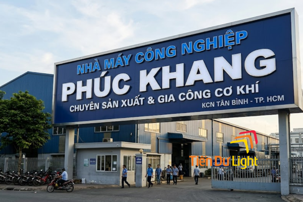 Biển nhà máy chữ nổi mica đẹp, chuyên nghiệp, bền đẹp