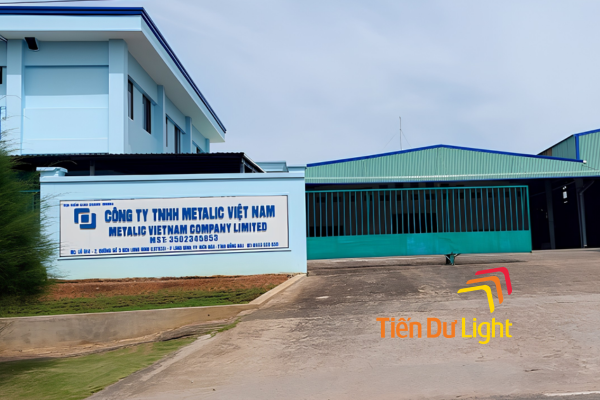 Biển nhà máy sơn tĩnh điện bền đẹp, chuyên nghiệp