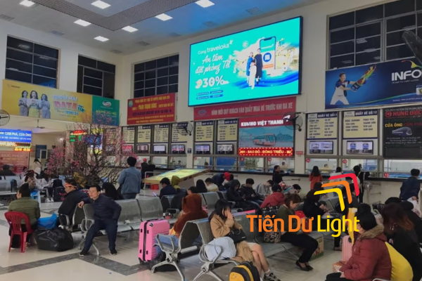 Biển quảng cáo bến xe chuyên nghiệp