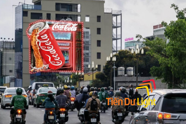 Biển quảng cáo Coca cola đẹp, bền và chuyên nghiệp cho cửa hàng