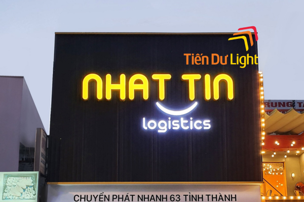 Mẫu biển quảng cáo công ty logistics đẹp, hiện đại và hiệu quả