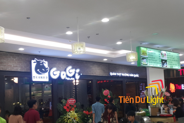 Biển quảng cáo đồ nướng thi công chuyên nghiệp - Tiến Dư Light