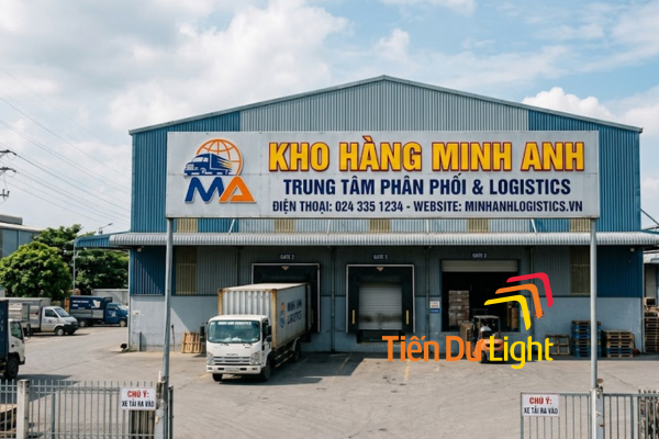 Biển quảng cáo kho hàng chuyên nghiệp, tăng hiệu quả vận hành