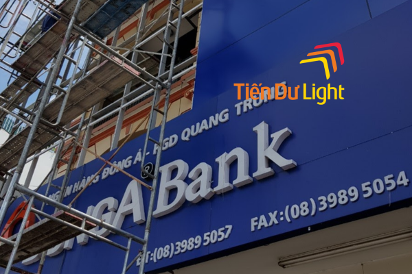 Biển quảng cáo mặt dựng đẹp, thi công trọn gói