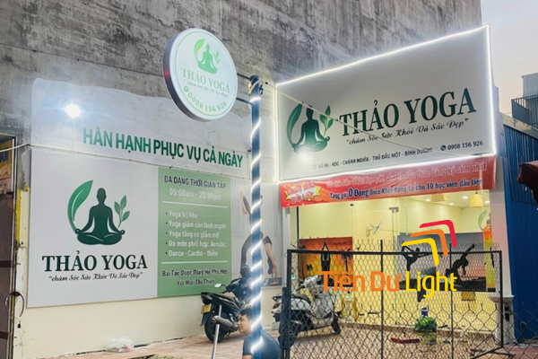 Biển vẫy yoga đẹp - Giải pháp thu hút học viên hiệu quả