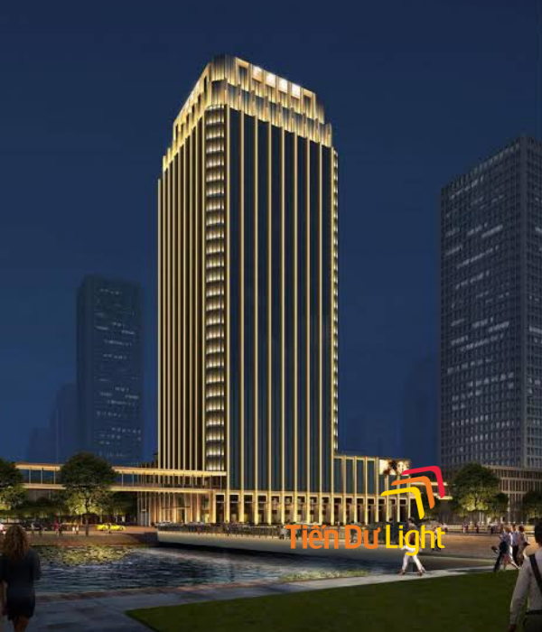 Chiếu sáng cao ốc văn phòng hiện đại