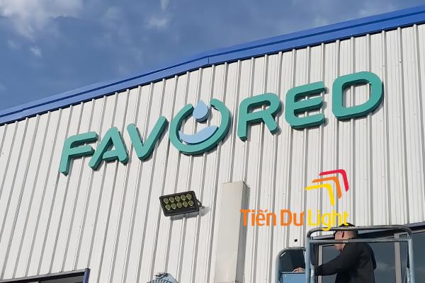 Chữ nổi mái nhà máy, logo trên cao - Giải pháp quảng bá thương hiệu 24/7
