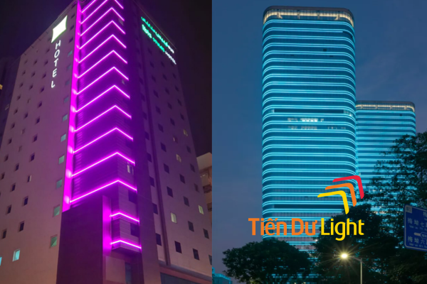 Facade Lighting khách sạn 5 sao: Xu hướng chiếu sáng kiến trúc đẳng cấp