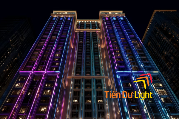 Ứng dụng Facade Lighting khu đô thị, gia tăng giá trị bất động sản