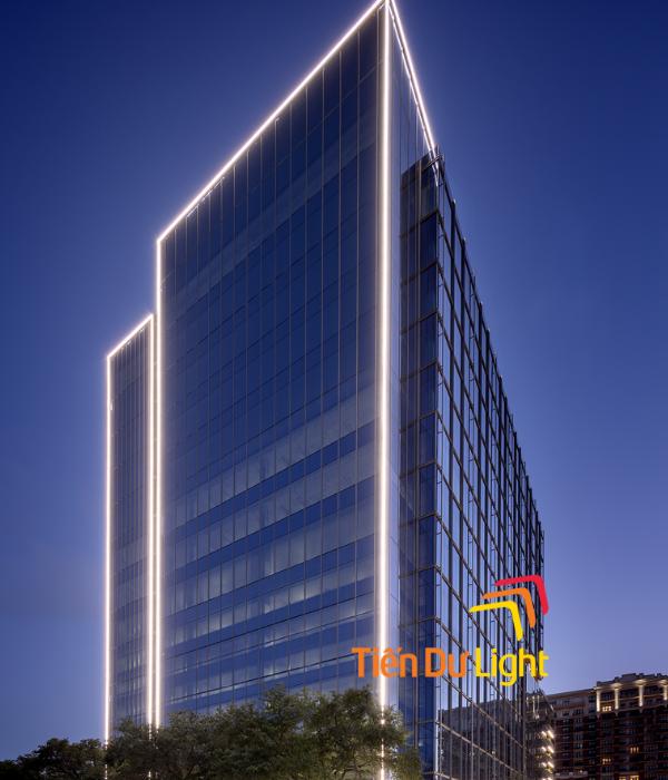 Facade lighting mặt dựng kính chuyên nghiệp, sang trọng