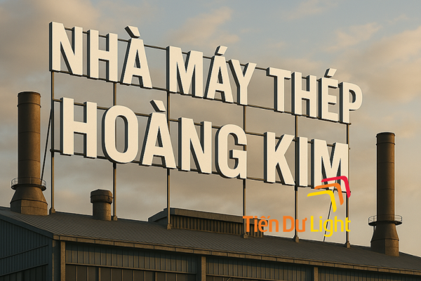 Thi công biển nhà máy cần lưu ý điều gì?