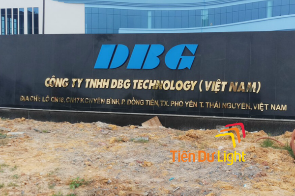 Thi công biển nhà máy Thái Nguyên uy tín, chất lượng cao