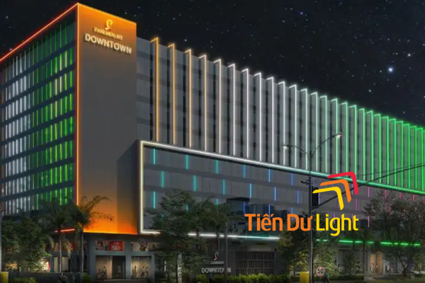 Thi công Facade Lighting Đà Nẵng chiếu sáng mặt dựng đúng kỹ thuật 
