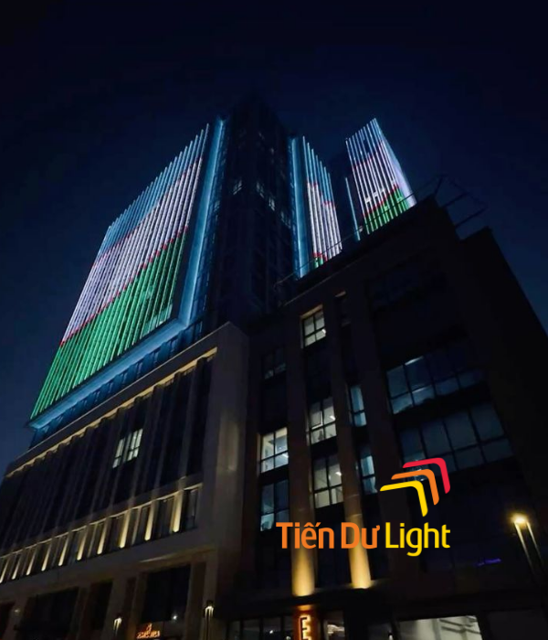 Đơn vị thi công facade lighting Hải Phòng uy tín, chất lượng
