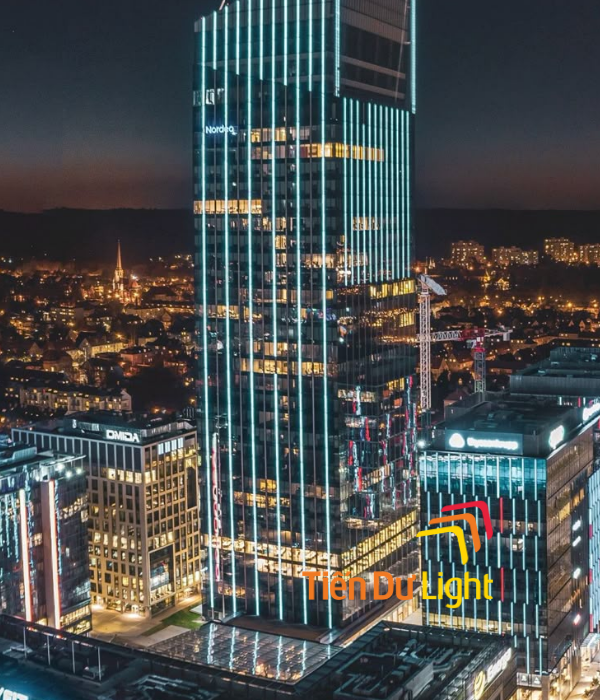 Thi công facade lighting Nghệ An - Giải pháp nâng tầm kiến trúc ban đêm