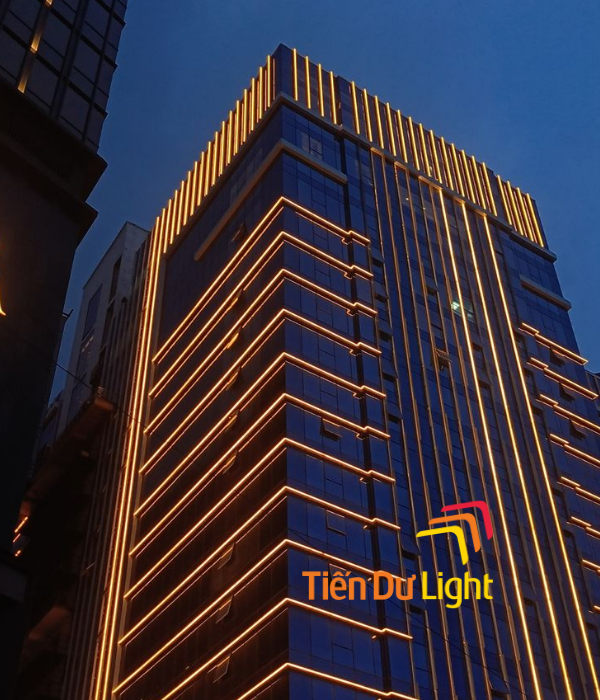 Thi công Facade Lighting Quảng Ninh đúng kỹ thuật