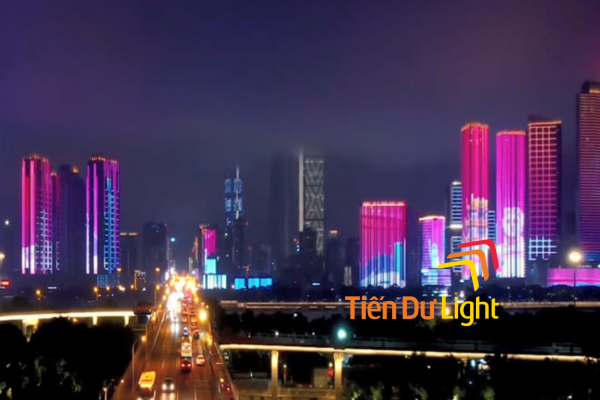 Tiến Dư Light chuyên thi công Facade Lighting toàn quốc