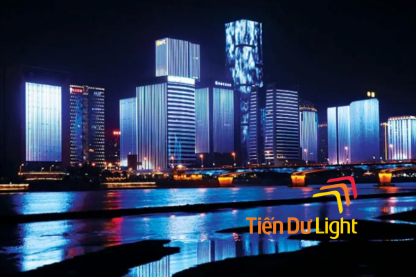 Thiết kế ánh sáng cao ốc ấn tượng