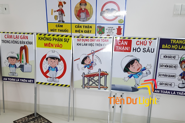 Vị trí lắp biển an toàn lao động đúng quy định
