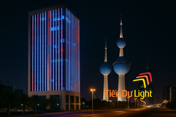 Xu hướng Facade Lighting hiện đại: Khi ánh sáng trở thành nghệ thuật kiến trúc