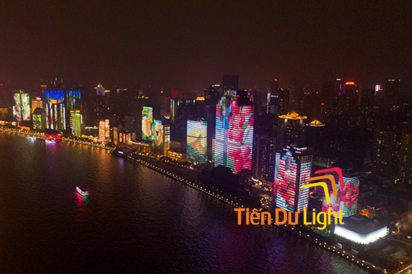 Ý tưởng facade lighting hiện đại, chuyên nghiệp
