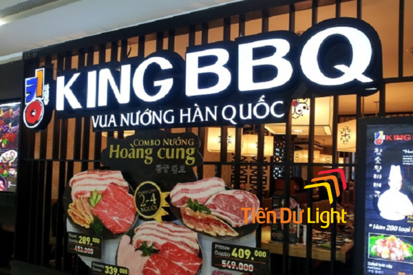 Tiến Dư Light - Đơn vị thi công bảng hiệu BBQ uy tín, chuyên nghiệp