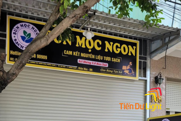 Tham khảo mẫu bảng hiệu bún mọc đẹp, độc đáo