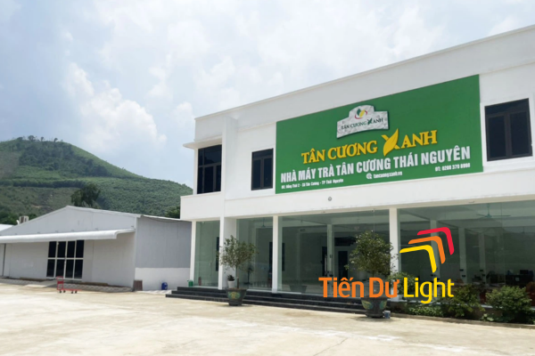 Bảng hiệu nhà máy chè đẹp ấn tượng, chuẩn nhận diện, bền theo thời gian