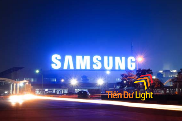 Bảng hiệu nhà máy điện tử chuyên nghiệp, hiện đại, bền đẹp