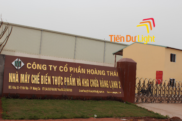 Thi công bảng hiệu nhà máy đông lạnh chuyên nghiệp, đúng chuẩn