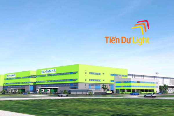 Bảng hiệu nhà máy găng tay cao su giúp tăng khả năng nhận diện