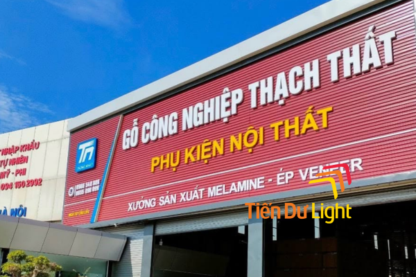 Tổng hợp mẫu bảng hiệu nhà máy gỗ đẹp, chuyên nghiệp