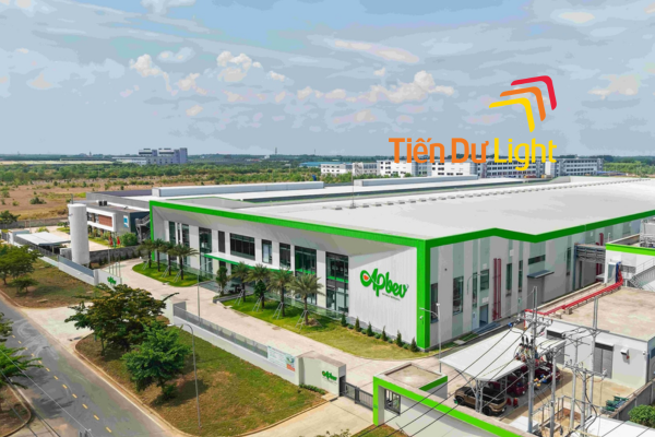 Thi công bảng hiệu nhà máy nước giải khát chắc chắn, thẩm mỹ